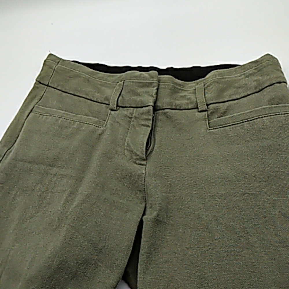 Candie's womens Audrey Ankle green pants size 1 - Picture 5 of 7
